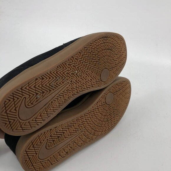 Nike Black Suede Athletic Shoes | Casual Classic Style - Picture 5 of 6